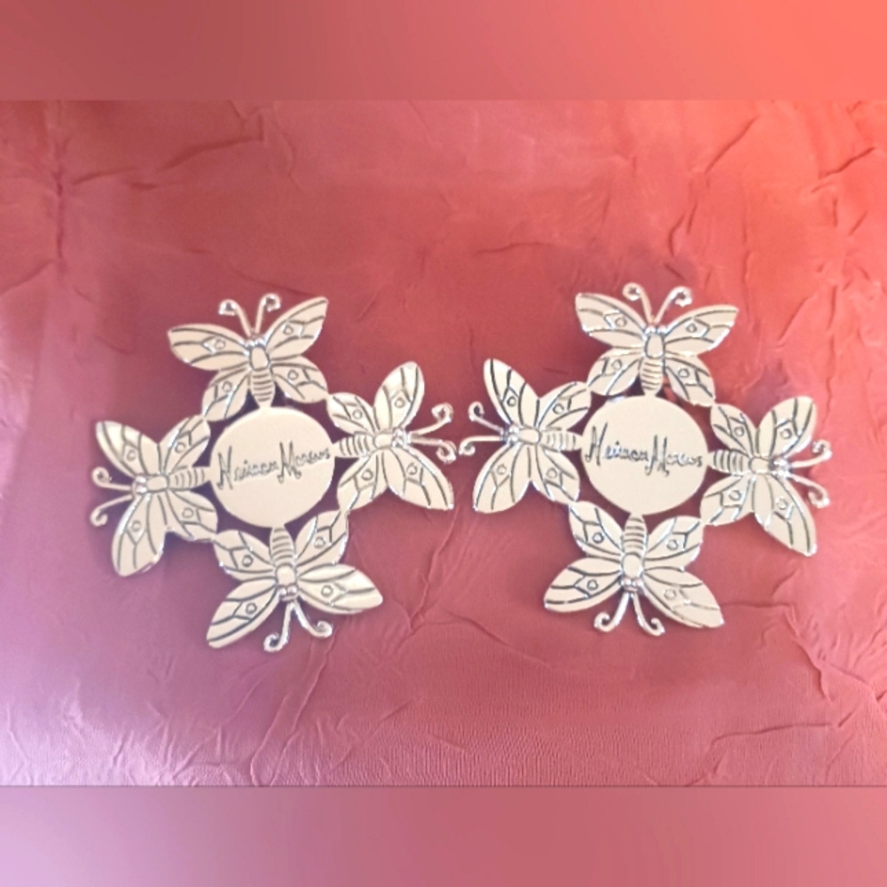 Emilia Castillo/Neiman Marcus Beautiful Butterfly Clips Set of 2